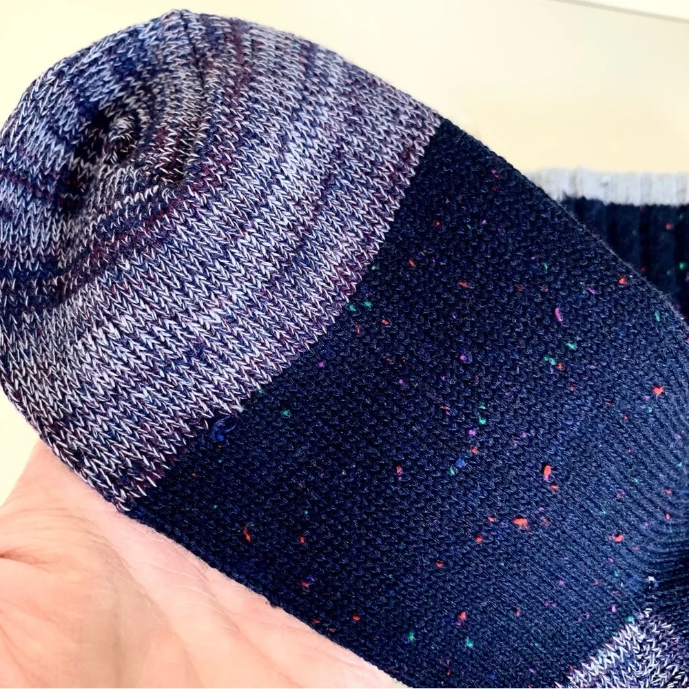 NWOT Rainbow confetti socks